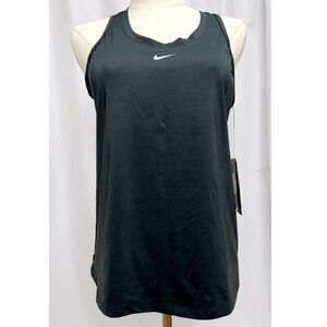 NWT! Nike Training One Dri-FIT Tank Top in Black LARGE